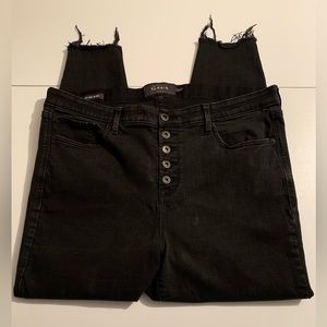 Torrid black high waisted stretch jeans